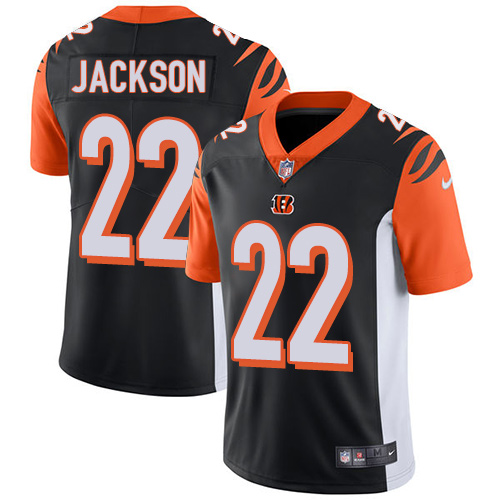 2019 men Cincinnati Bengals #22 Jackson black Nike Vapor Untouchable Limited NFL Jersey->cincinnati bengals->NFL Jersey